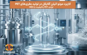 تولید PET باکیفیت با MEG