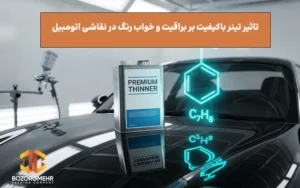 نقش تینر در براقیت خودرو