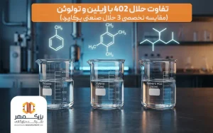 تفاوت حلال ۴۰۲ با زایلین و تولوئن